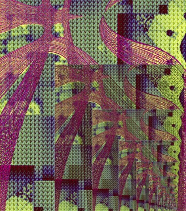 Arte digitale intitolato "Break chips" da Valentin P. Elly, Opera d'arte originale, Lavoro digitale 2D