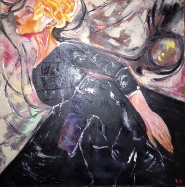 Картина под названием "Escape into life" - Valentina Baicuianu, Подлинное произведение искусства, Масло