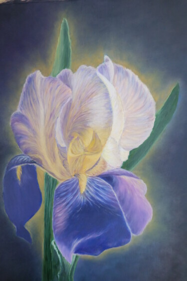 "Iris" başlıklı Tablo Valentina Lazdina tarafından, Orijinal sanat, Petrol