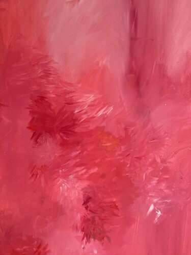 Painting titled "Pink sensations" by Valentina Majer, Original Artwork, Acrylic