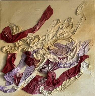 Pittura intitolato "The purple and the…" da Valentina Majer, Opera d'arte originale, Acrilico