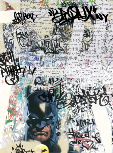 Arte digitale intitolato "Batman" da Valentina May, Opera d'arte originale, Lavoro digitale 2D