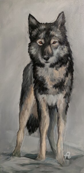wolf painting ➽ 306 Original artworks, Limited Editions & Prints
