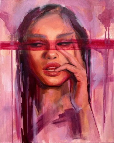 Картина под названием "Sight" - Valentina Shatokhina, Подлинное произведение искусства, Масло Установлен на Деревянная рама…