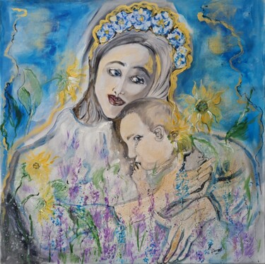 Peinture intitulée "Unconquered" par Valentina Simma, Œuvre d'art originale, Huile