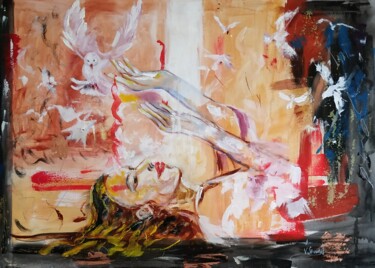 Peinture intitulée "Игра со светом." par Valentina Simma, Œuvre d'art originale, Huile