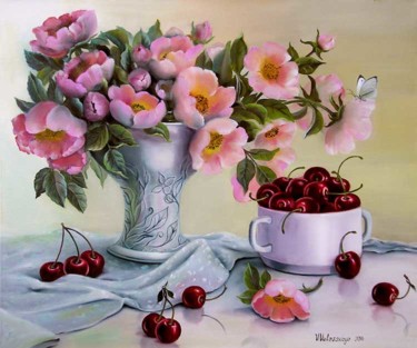 Картина под названием "750.jpg" - Valentina Valevskaya, Подлинное произведение искусства, Масло