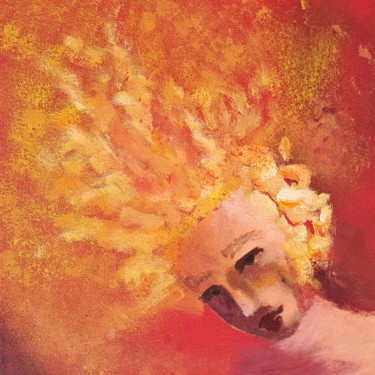 Картина под названием "Sun" - Valentina Ginevra Ceraso, Подлинное произведение искусства, Акрил