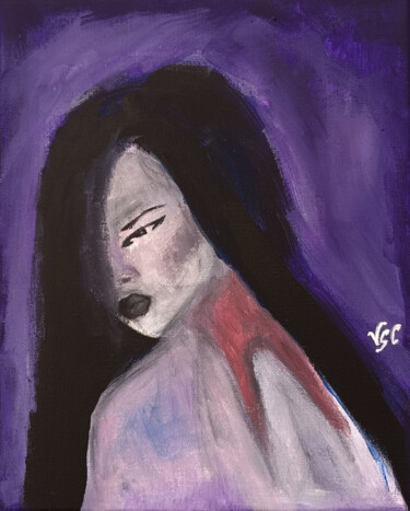 Schilderij getiteld "Native: Asia" door Valentina Ginevra Ceraso, Origineel Kunstwerk, Acryl