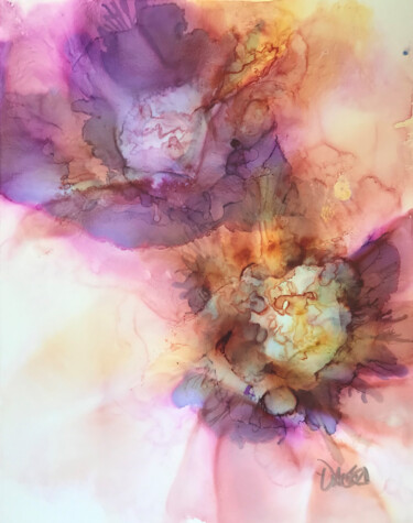 Картина под названием "Summertime" - Valeri Campbell Cranston, Подлинное произведение искусства, Чернила