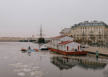 Кронверкский мост у Петропавловской крепости Photographie intitulée "Кронверкский мост у…" par Valeria Nikitina, Œuvre d'art originale, Photographie numérique