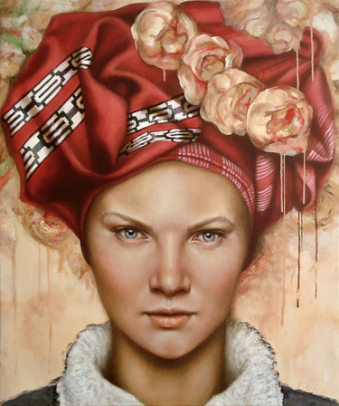 Start all over again Painting titled "Start all over again" by Valeria Feliú, Original Artwork, Oil
