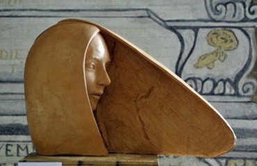 Scultura intitolato "Estate" da Valeria Ferrero, Opera d'arte originale, Terracotta