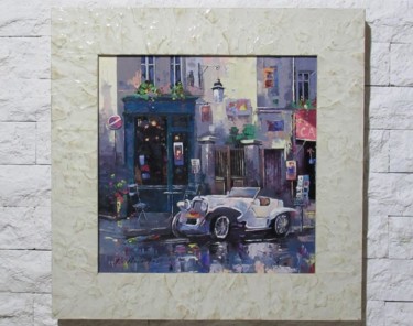 Peinture intitulée "car1" par Valeria, Œuvre d'art originale, Huile