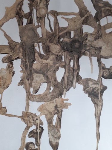 Pittura intitolato ""Anatomia nascosta:…" da Valeria Luccioni, Opera d'arte originale, Olio