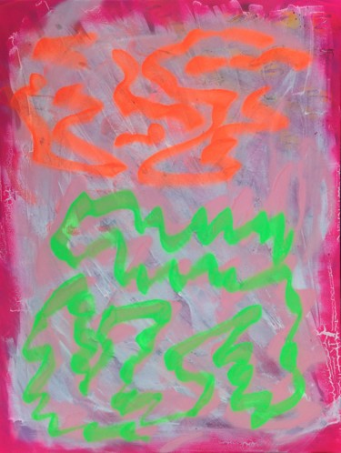 Painting titled "Extra-mes-restes !…" by Valérian Fuster, Original Artwork, Spray paint