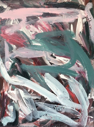 Praline et câline Peinture intitulée "Praline et câline" par Valérian Fuster, Œuvre d'art originale, Acrylique