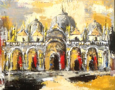 Schilderij getiteld "3-san-marco.jpg" door Valeriano Lessio, Origineel Kunstwerk