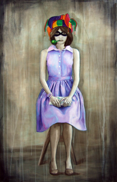 Pintura titulada "Je m'éclate comme u…" por Valerie Andriantsiferana, Obra de arte original, Acrílico Montado en Bastidor de…