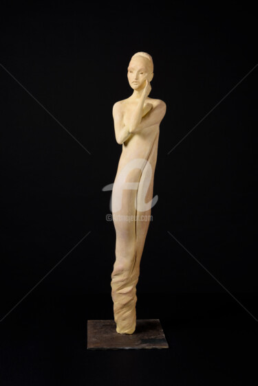 Sculpture titled "l-autre-cote1.jpg" by Valerie Barrault, Original Artwork, Ceramics