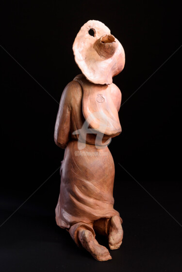 Sculpture intitulée "le retour du péleri…" par Valerie Barrault, Œuvre d'art originale