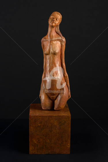 Sculpture titled "présent" by Valerie Barrault, Original Artwork