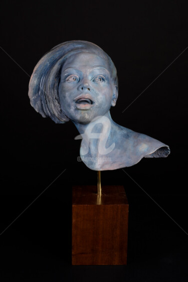 Γλυπτική με τίτλο "Instant d'Elle" από Valerie Barrault, Αυθεντικά έργα τέχνης, Κεραμικά