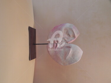 Sculpture intitulée "le baiser" par Valerie Barrault, Œuvre d'art originale, Céramique