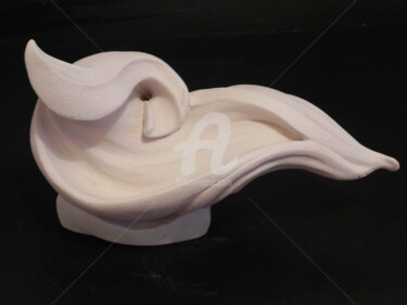 Scultura intitolato "spirale" da Valerie Barrault, Opera d'arte originale, Ceramica