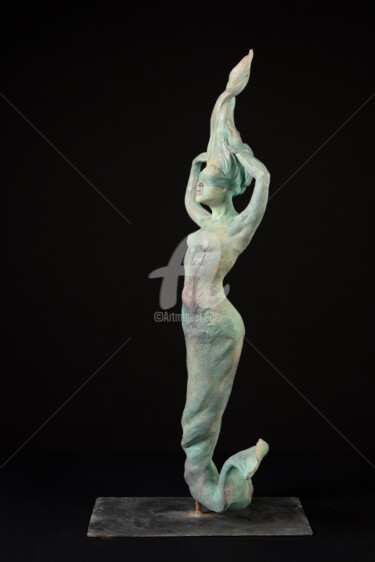 Sculpture titled "A la recherche des…" by Valerie Barrault, Original Artwork, Ceramics