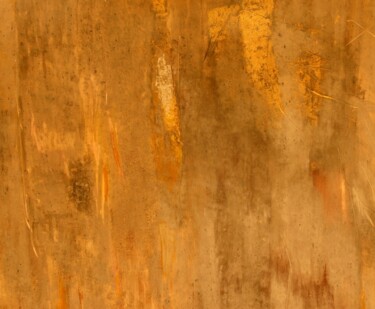 Peinture intitulée "détail du mur (cend…" par Valérie De Laubrière, Œuvre d'art originale, Acrylique