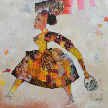 Картина под названием "Cassis" - Valérie Depadova, Подлинное произведение искусства, Акрил
