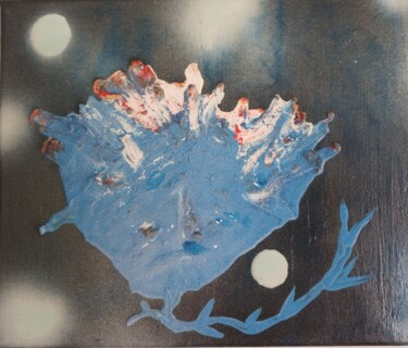 Peinture intitulée "Nucléar" par Valérie Duhamel, Œuvre d'art originale, Acrylique Monté sur Châssis en bois