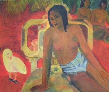 Painting titled "VAIRUMATI" by Valerie   Jouve, Original Artwork