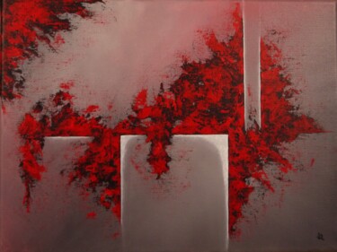 Painting titled "Les suites espagnol…" by Valérie Lamarre, Original Artwork, Acrylic Mounted on Wood Stretcher frame