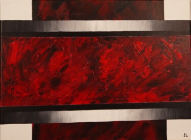 Painting titled "Les suites espagnol…" by Valérie Lamarre, Original Artwork, Acrylic Mounted on Wood Stretcher frame