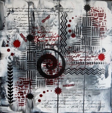 "ribelo" başlıklı Tablo Valérie Lamarre tarafından, Orijinal sanat, Akrilik