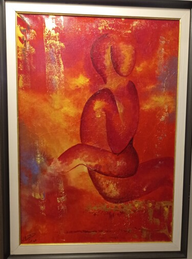Painting titled "Anae" by Valérie Lavrut, Original Artwork, Acrylic