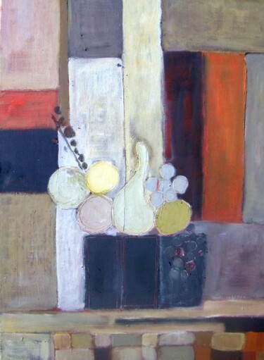 Painting titled "FRUIT 9*2006" by Valerie Lemarechal, Original Artwork