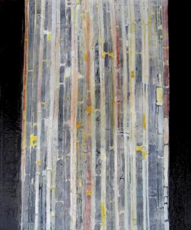 Painting titled "abstraction 11032012" by Valerie Lemarechal, Original Artwork