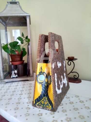 Design intitulée ""Léondine" Le sac à…" par Valérie Montero-Valle, Œuvre d'art originale, Sacs à main
