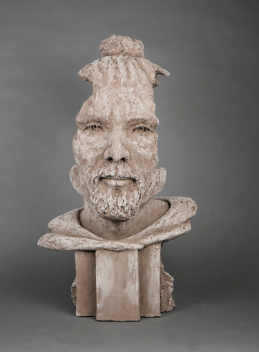 Rzeźba zatytułowany „Sciurus” autorstwa Valérie Moreau (VALEM), Oryginalna praca, Ceramika