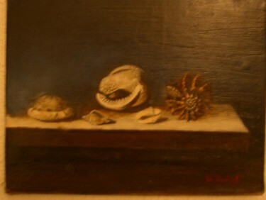 Peinture intitulée "les coquillages" par Valérie Pastel, Œuvre d'art originale