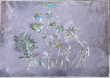 Malerei mit dem Titel "Simplicité" von Valerie Sagnier (Val'Art), Original-Kunstwerk, Acryl