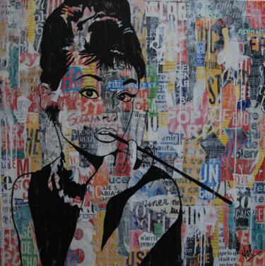 Collages titled "So what ?" by Valérie Weiland (VALpapers), Original Artwork