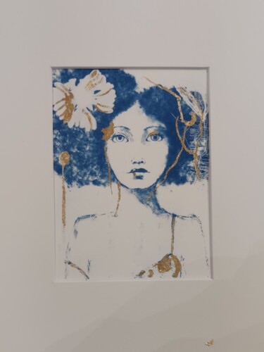 Photography titled "Cyanotype" by Valerie Brizard, Original Artwork, Non Manipulated Photography