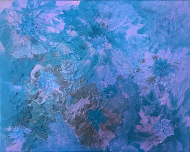 Peinture intitulée "Rêve bleu" par Valerie Cipollina, Œuvre d'art originale, Acrylique