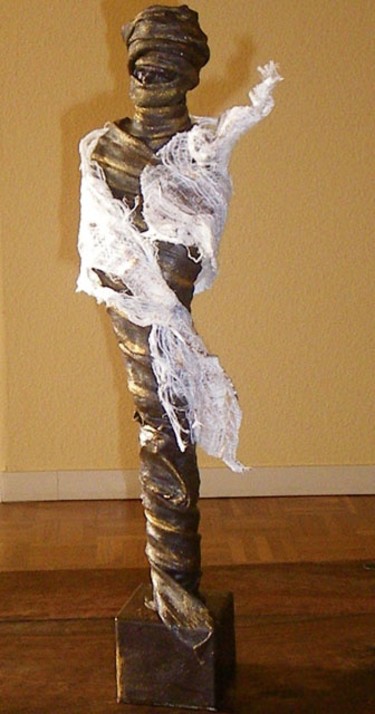Sculpture titled "Immeghar" by Valérie Domenjoz, Original Artwork, Mixed Media