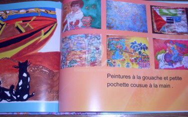 Dibujo titulada "Livre des oeuvres d…" por Valerie Guiot, Obra de arte original, Folleto