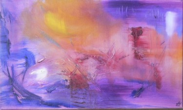 Peinture intitulée "Cabane tchanquée" par Valérie Han-Li-Kuin, Œuvre d'art originale